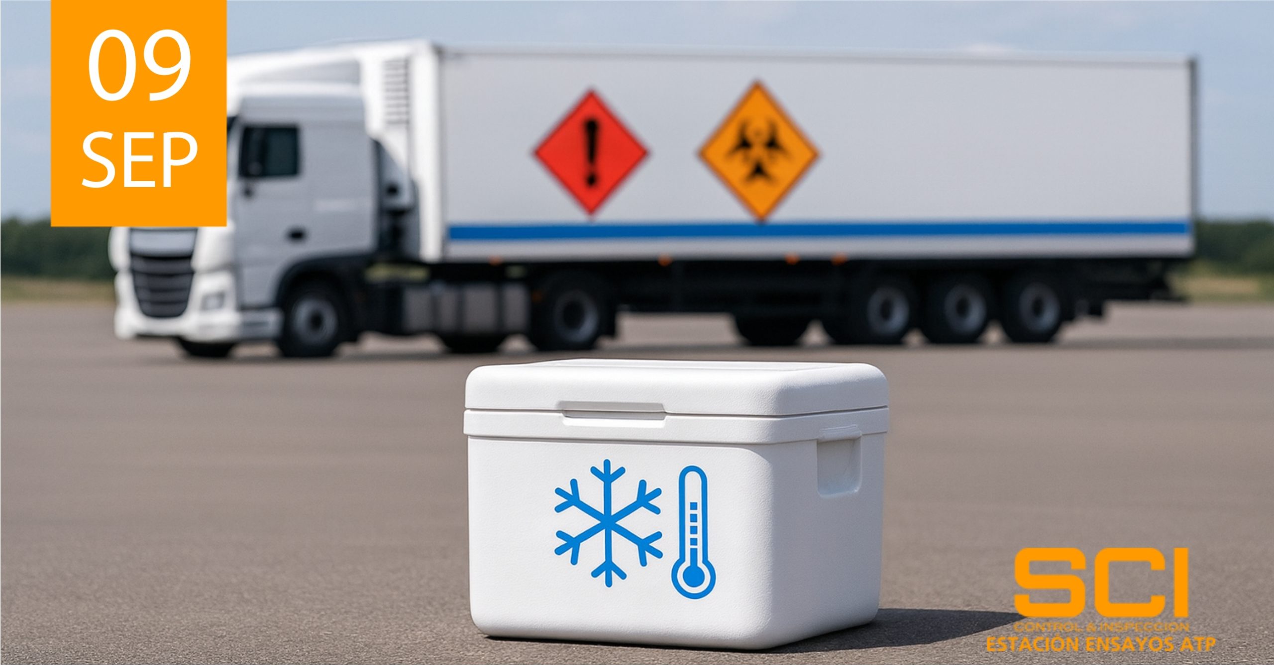 Transporte de productos químicos y biológicos perecederos