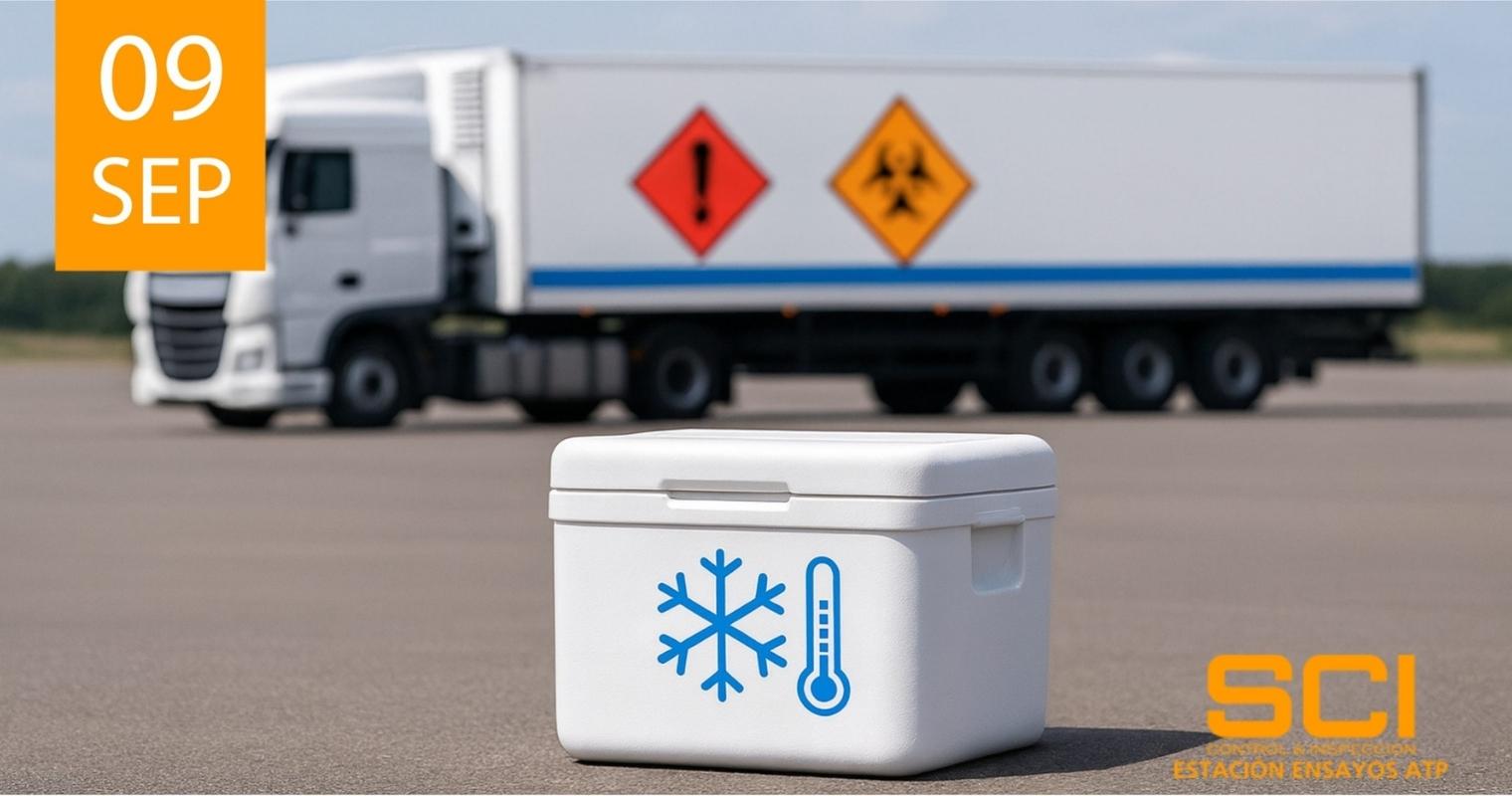 Transporte de productos químicos y biológicos perecederos